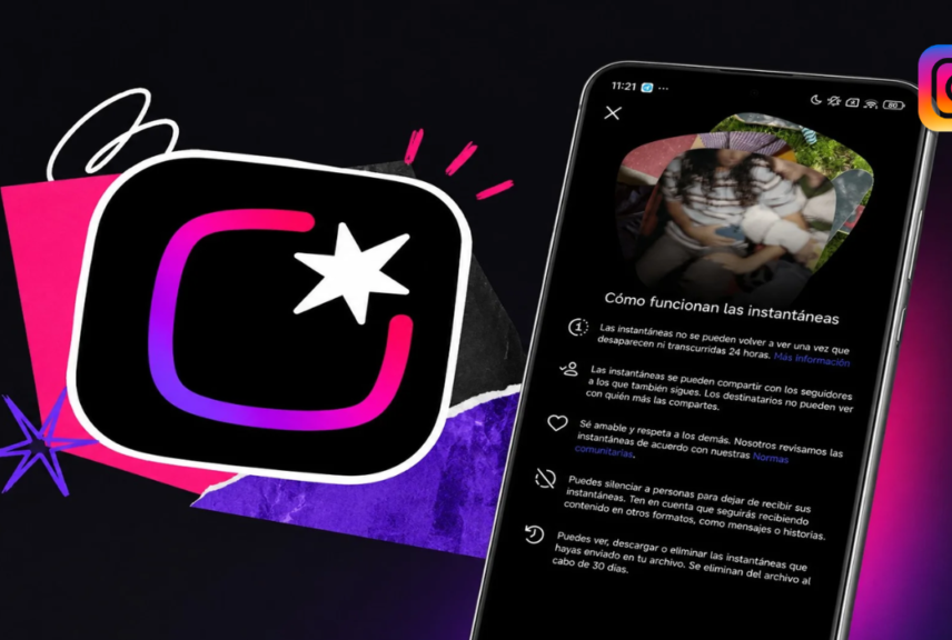 Instagram lanza la función “Instants” para compartir fotos efímeras
