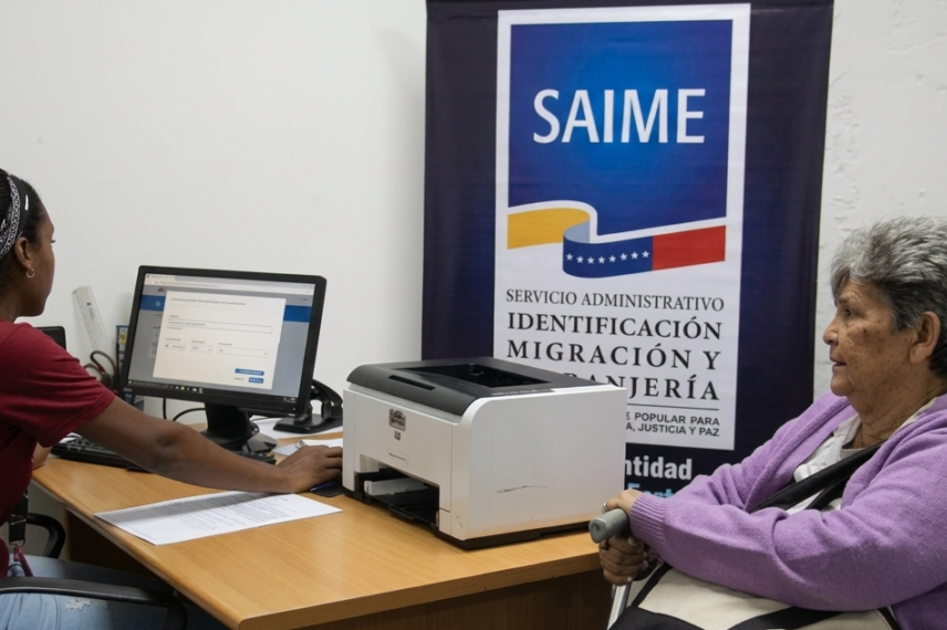 Saime elimina citas para renovación de cédula a mayores de 60 años