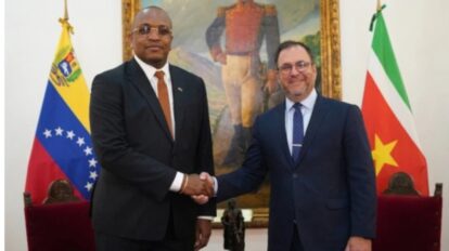 Cancilleres de Venezuela y Suriname consolidan agenda de cooperación
