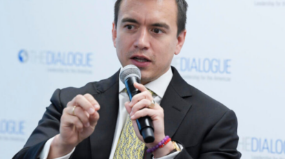 Noboa impulsa elecciones libres en Venezuela
