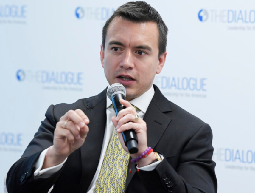 Noboa impulsa elecciones libres en Venezuela