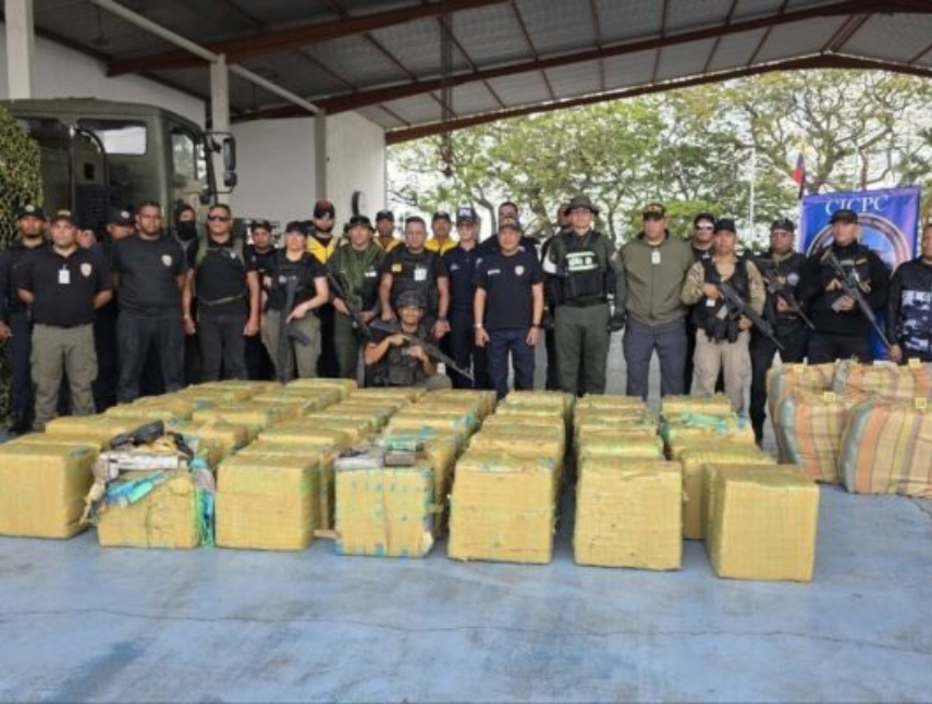 Incautan más de 3.5 toneladas de droga en el estado Apure