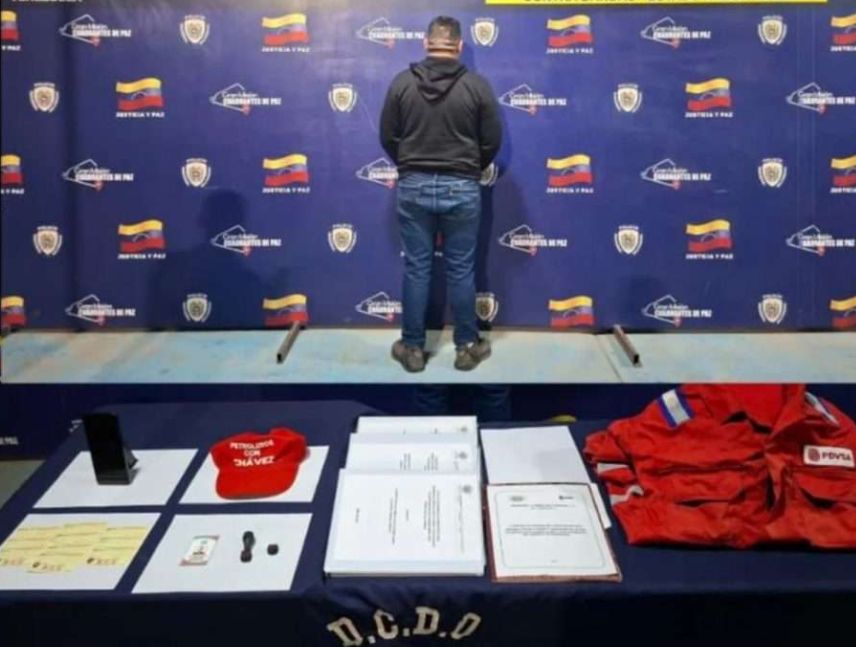 Aprehendido por ofrecer falsos contratos de Pdvsa