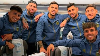 Selección de Argentina aterrizó en Estados Unidos