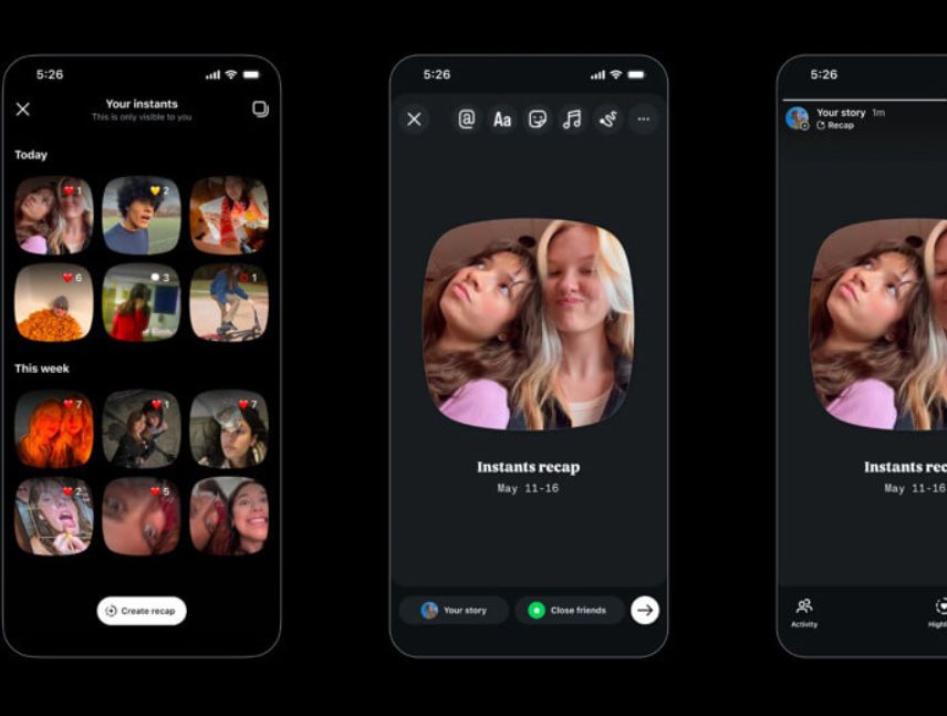 Llega la nueva función “Instants” a Instagram