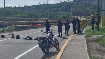 Colapsa puente que une a Cabudare con Barquisimeto