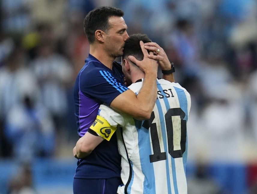 Scaloni se pronuncia sobre la lesión de Messi
