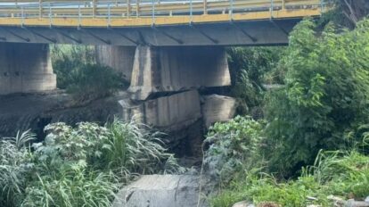 Inicia rehabilitación del puente Santa Rosa en Lara