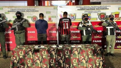 Incautan 54 envoltorios de marihuana en Táchira