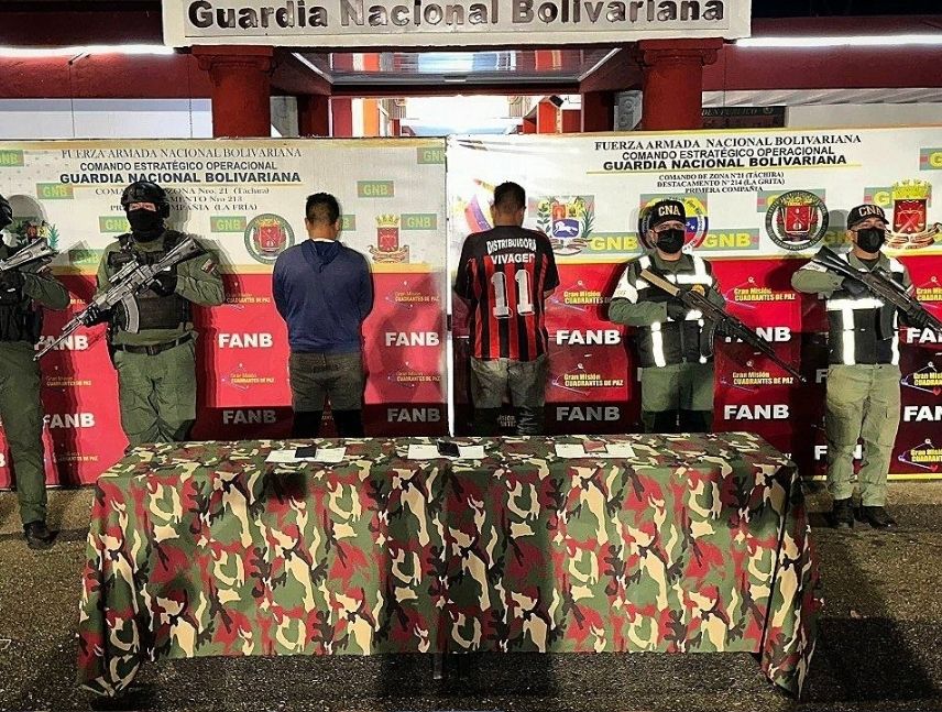 Incautan 54 envoltorios de marihuana en Táchira