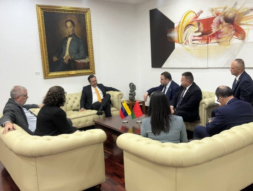 Delegación bielorrusa visita Venezuela