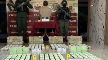 GNB incautó en Táchira más de 20 mil millones de bolívares soberanos