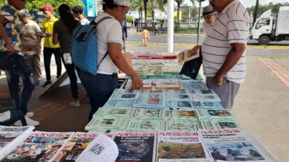 Movimiento Cultural Cristiano realiza difusión de libros en Alta Vista