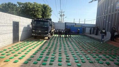 Capturado por traficar droga en bombonas de gas