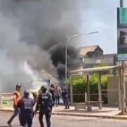 Fallas eléctricas provocan explosión en centro comercial de Maracaibo