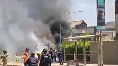 Fallas eléctricas provocan explosión en centro comercial de Maracaibo