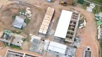 Avanza construcción del acueducto Este de San Félix