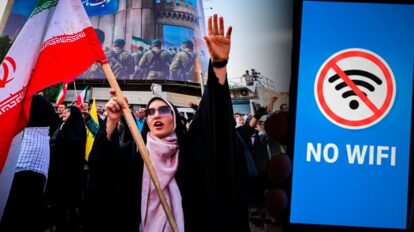 Irán lleva sin Internet más de 2.000 horas