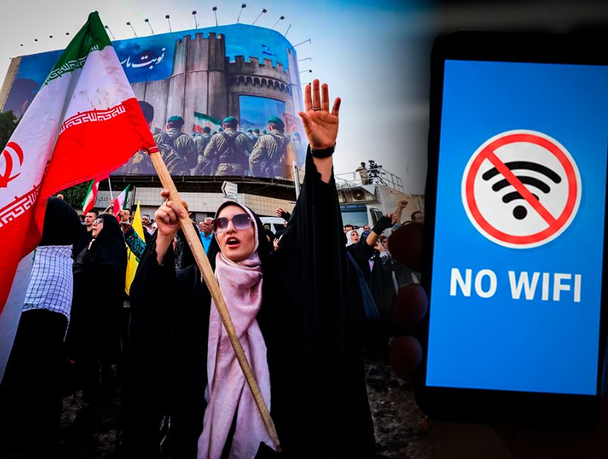 Irán lleva sin Internet más de 2.000 horas