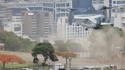 EEUU activa preparación militar global desde Caracas