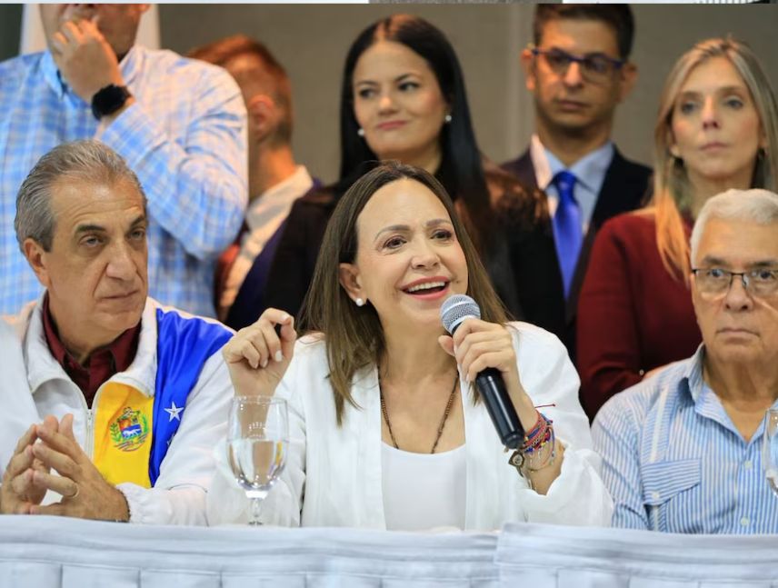 Machado estima entre “siete y nueve meses” elecciones en Venezuela