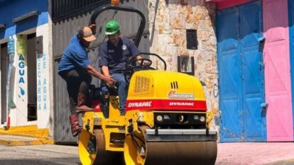 Rehabilitado paso vial en Mérida
