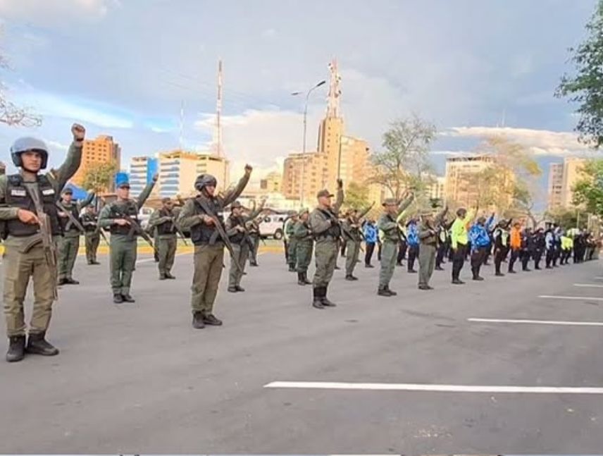 Despliegan dispositivo de seguridad en Caroní