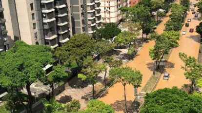 Reportan la rotura de una tubería matriz en El Cafetal