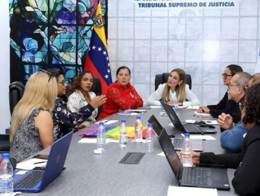 Integrantes de Sala Constitucional se reunieron con representantes de comunidad Lgbtiq+