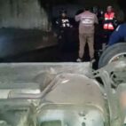 Dos fallecidos tras caída de un carro en Caracas