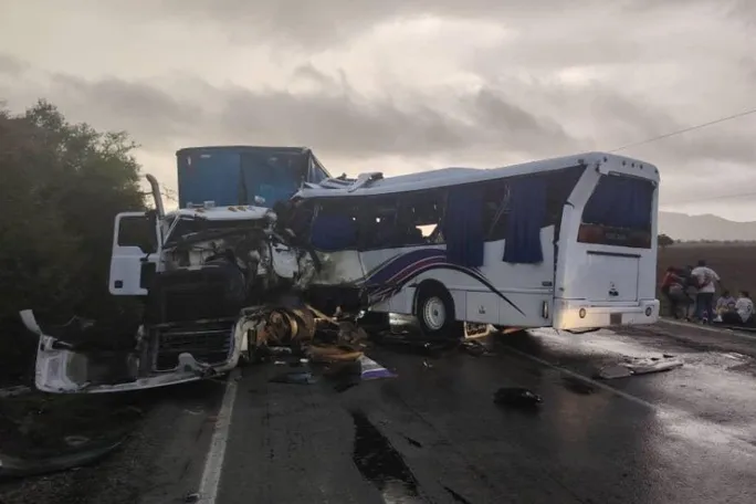 autobús accidente