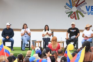 Presidenta (e) lidera encuentro comunal productivo en Pozo Verde