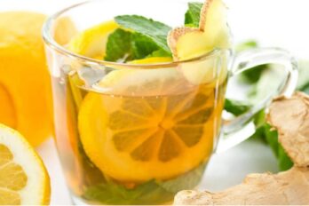 Agua de jengibre y limón para desinflamar el cuerpo