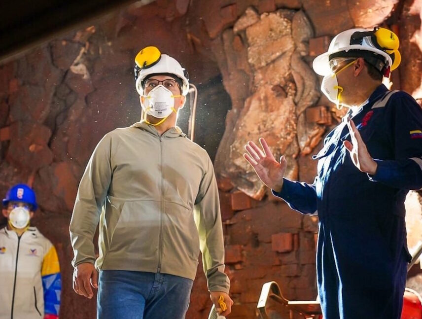 Inspeccionan Planta de Pellas de Sidor para potenciar producción nacional