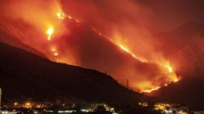 Controlan incendio forestal de gran magnitud en Caracas