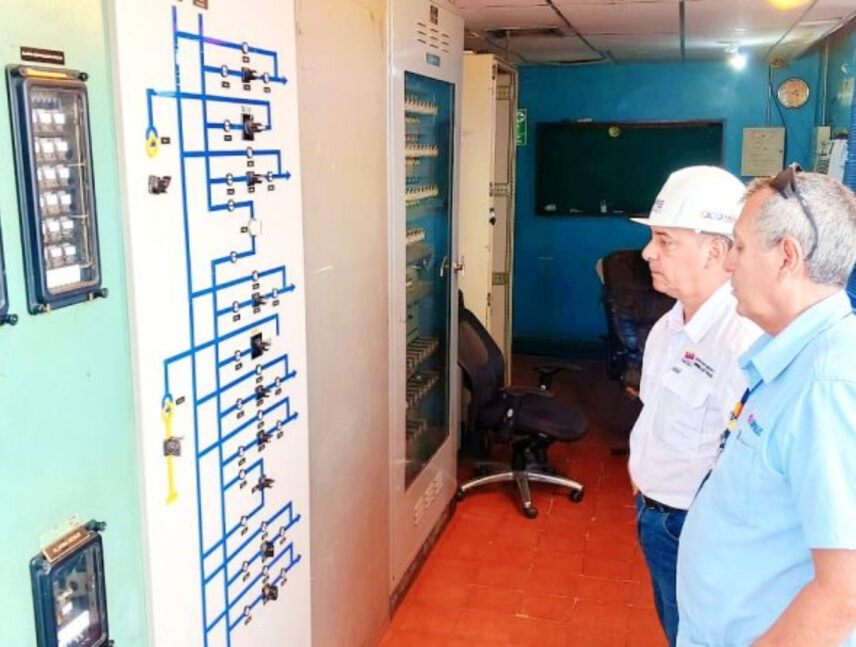Ministro para Energía Eléctrica inspecciona subestaciones en el estado Zulia