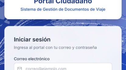 Cancillería lanza plataforma digital para tramitar documentos electrónicos de viaje
