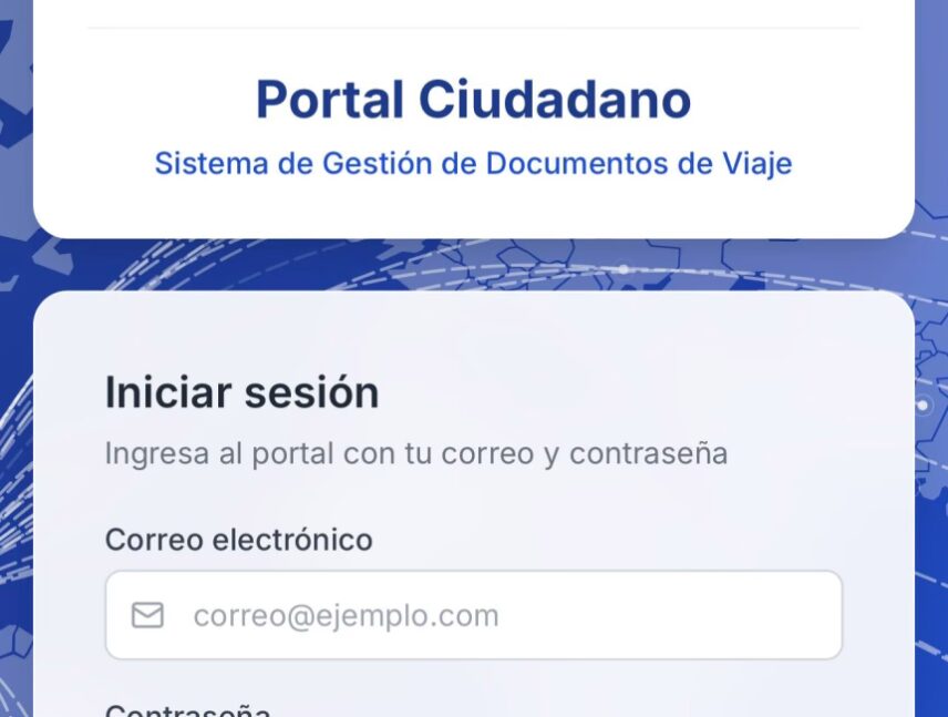 Cancillería lanza plataforma digital para tramitar documentos electrónicos de viaje