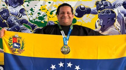 Guayanés Ángelo Magliani gana nacional de kickboxing en Brasil