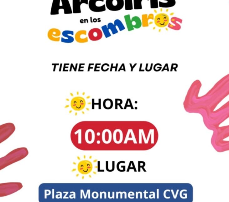 “Arcoíris en los escombros” recolecta juegos para ayudar a niños afectados
