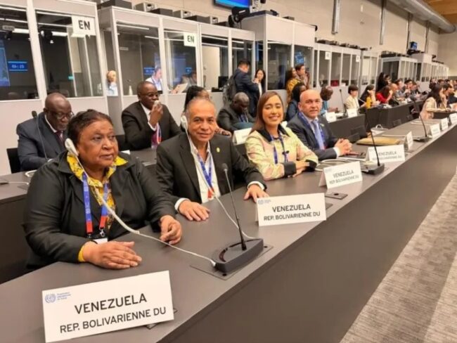 Diputados de la AN presentes en la CIT en Ginebra