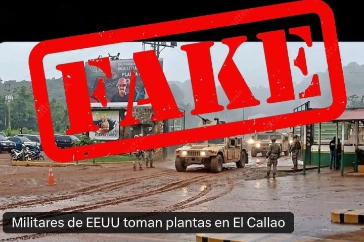 Gobierno desmiente presencia de militares extranjeros en El Callao