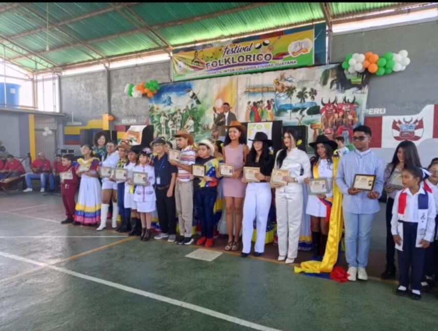 Celebrarán tercer festival folklórico de colegios en Ciudad Guayana