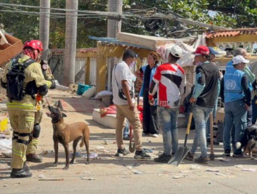 ONU coordina a 2000 rescatistas para buscar supervivientes en Venezuela