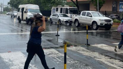 Continuan las lluvias en la ciudad