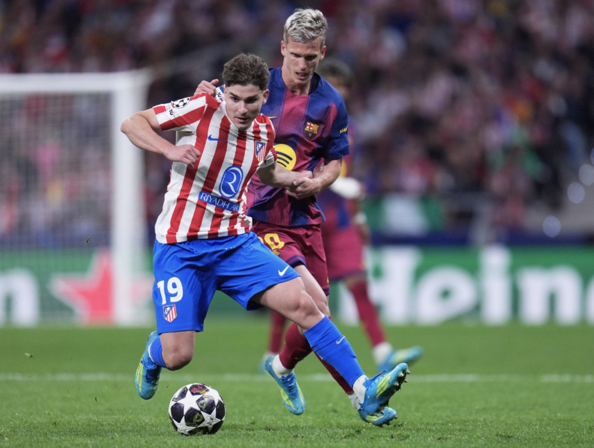 El Atlético demandó oficialmente al Barcelona