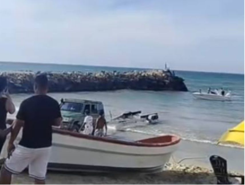 Vehículo todo terreno entró al área de desove de las tortugas