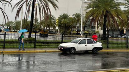 Las lluvias bajarán un poco su intensidad hasta el jueves con la nueva onda tropical.