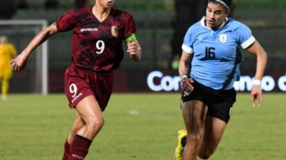 Vinotinto femenina jugará hoy contra Uruguay