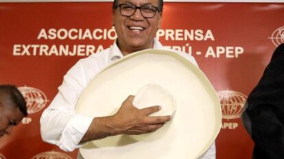 Roberto Sánchez, candidato presidencial en Perú